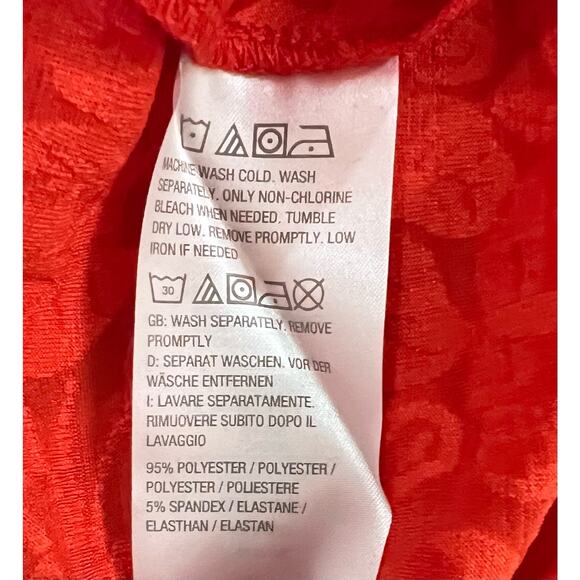 Susan Graver Regular Burnout Knit Cardigan and Tank Set FLASH CORAL NWOT SIZE XS - Picture 11 of 12